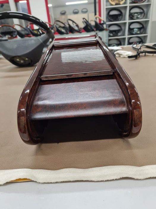 MERCEDES W124  STORAGE BOX REAR CENTER CONSOLE Wood Burled Walnut 1988 1995