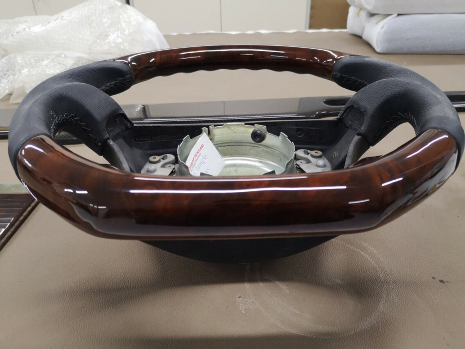 Mercedes Steering Wheel Wood AMG Look W124 W210 W208 R129 Burled Walnut