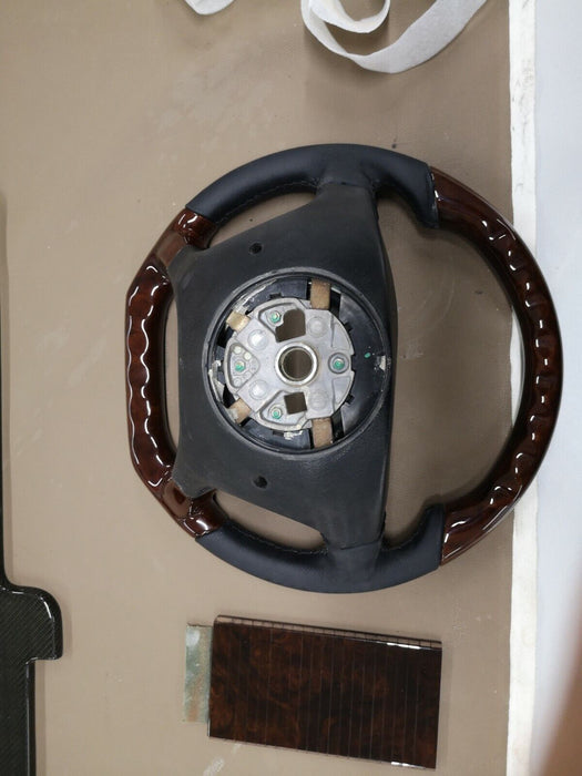 Mercedes Steering Wheel Wood AMG Look W124 W210 W208 R129 Burled Walnut