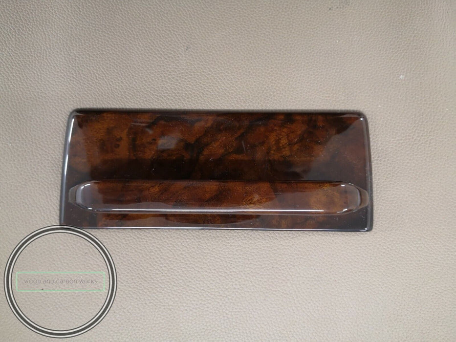 Mercedes W126 Wood Ashtray Trim Ash Tray BURL WOOD Fits all w126 types