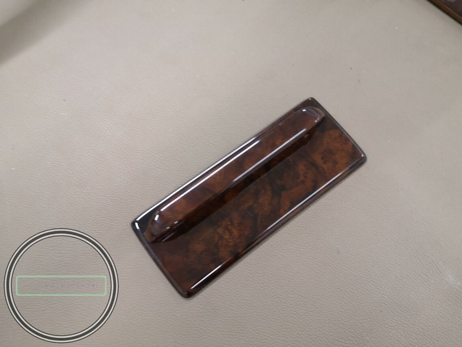 Mercedes W126 Wood Ashtray Trim Ash Tray BURL WOOD Fits all w126 types