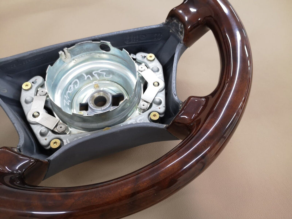 Mercedes W140 500SEL 600Sel Steering Wheel Wood Burled Walnut Full Burlwood Gary