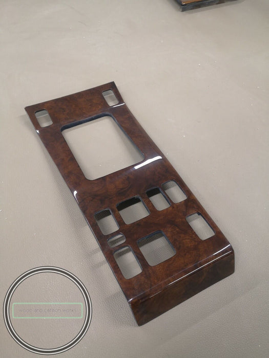 MERCEDES  Shift Trim Center console trim Burled Walnut fits w124 a124 c124