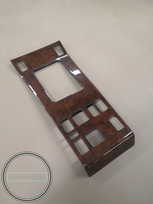 MERCEDES  Shift Trim Center console trim Burled Walnut fits w124 a124 c124