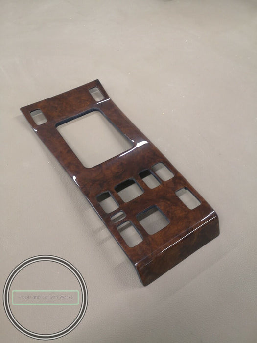 MERCEDES  Shift Trim Center console trim Burled Walnut fits w124 a124 c124