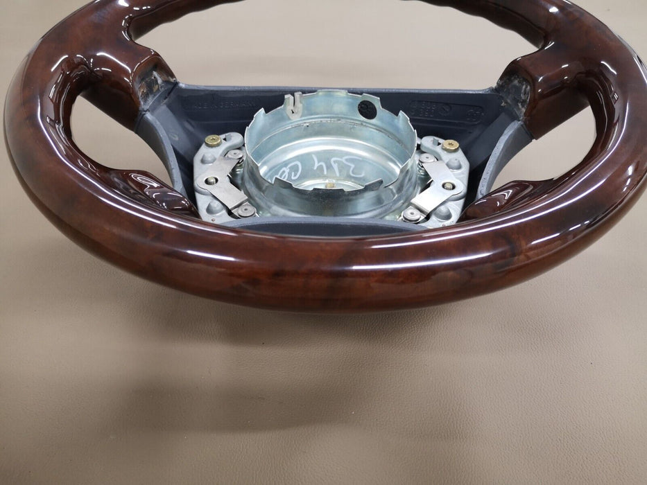 Mercedes W140 500SEL 600Sel Steering Wheel Wood Burled Walnut Full Burlwood Gary