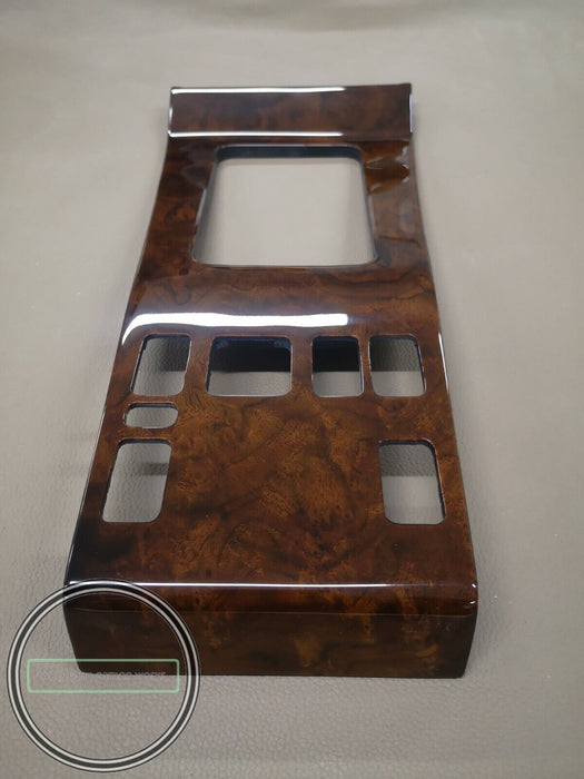 MERCEDES C124 Wood  Shift Trim Center console trim Burled Walnut trim fits w124