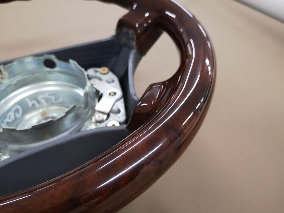 Mercedes W140 500SEL 600Sel Steering Wheel Wood Burled Walnut Full Burlwood Gary
