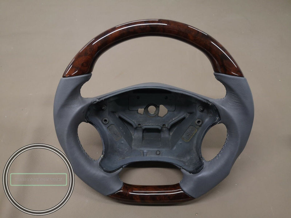 Mercedes W203 C-CLASS Wood Steering C200 C180 C350 Wood Steering Wheel  Burlwood