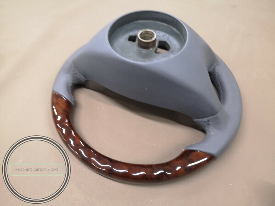 Mercedes W203 C-CLASS Wood Steering C200 C180 C350 Wood Steering Wheel  Burlwood