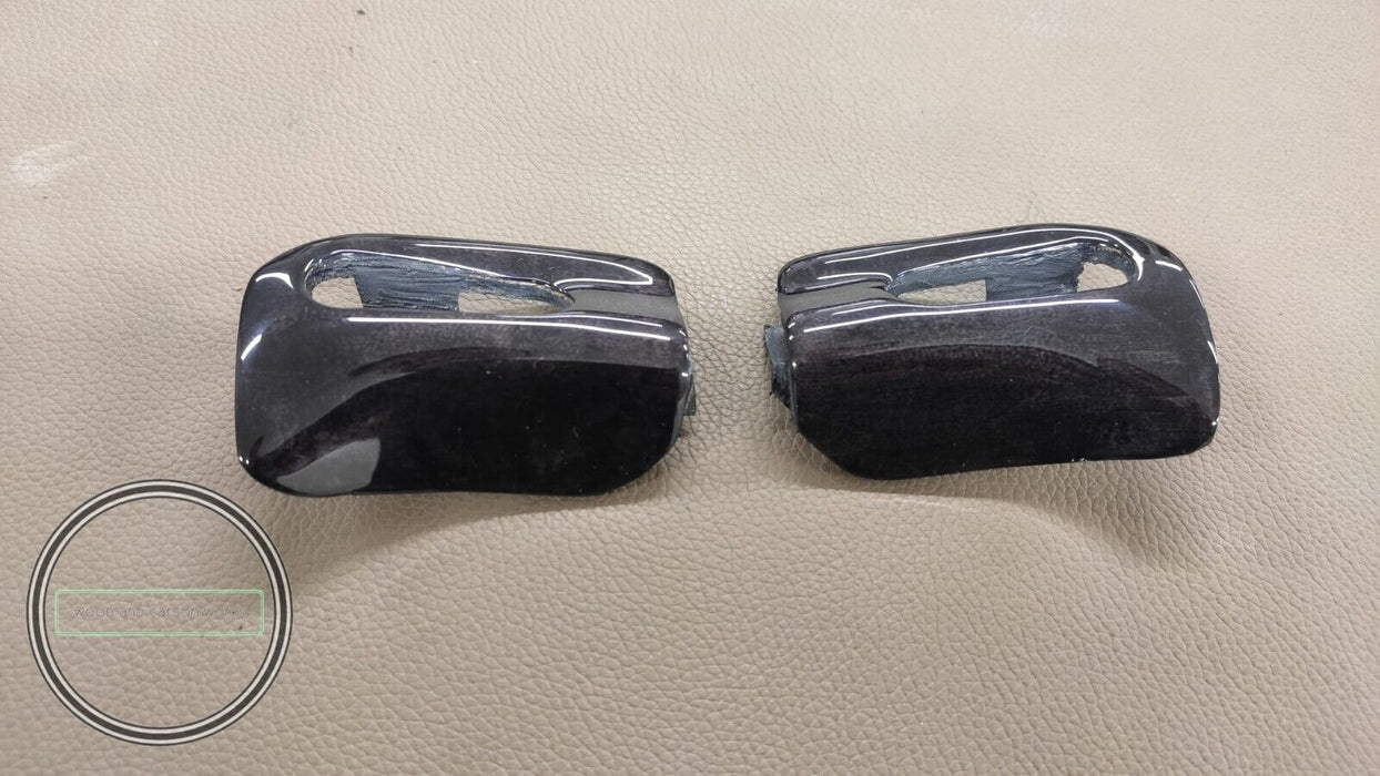 Mercedes R129 Sun Visor Trim Caps Wood SL320 SL500 SL600 300SL 500SL A Pair