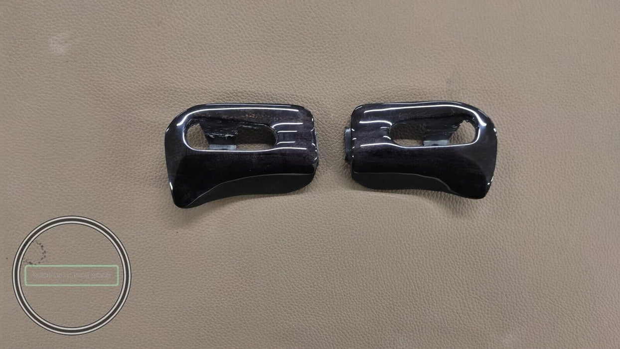 Mercedes R129 Sun Visor Trim Caps Wood SL320 SL500 SL600 300SL 500SL A Pair