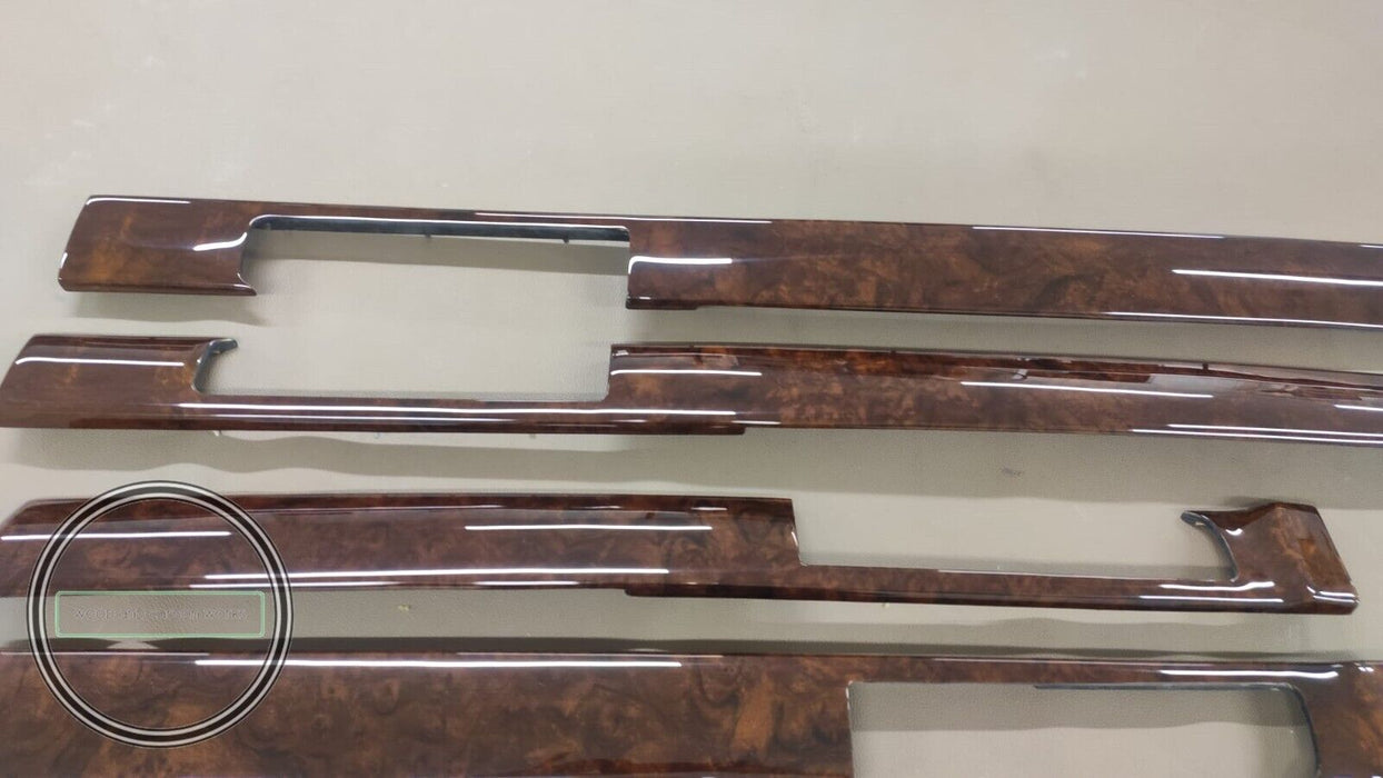 Mercedes W126 SEL AMG Door Trim set Burlwood Wood Trim Set