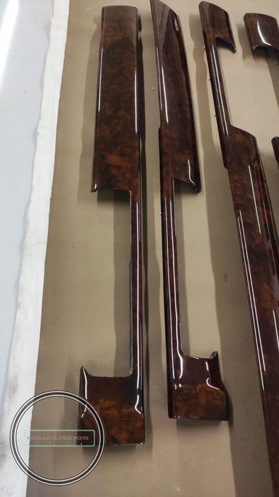 Mercedes W126 SEL AMG Door Trim set Burlwood Wood Trim Set