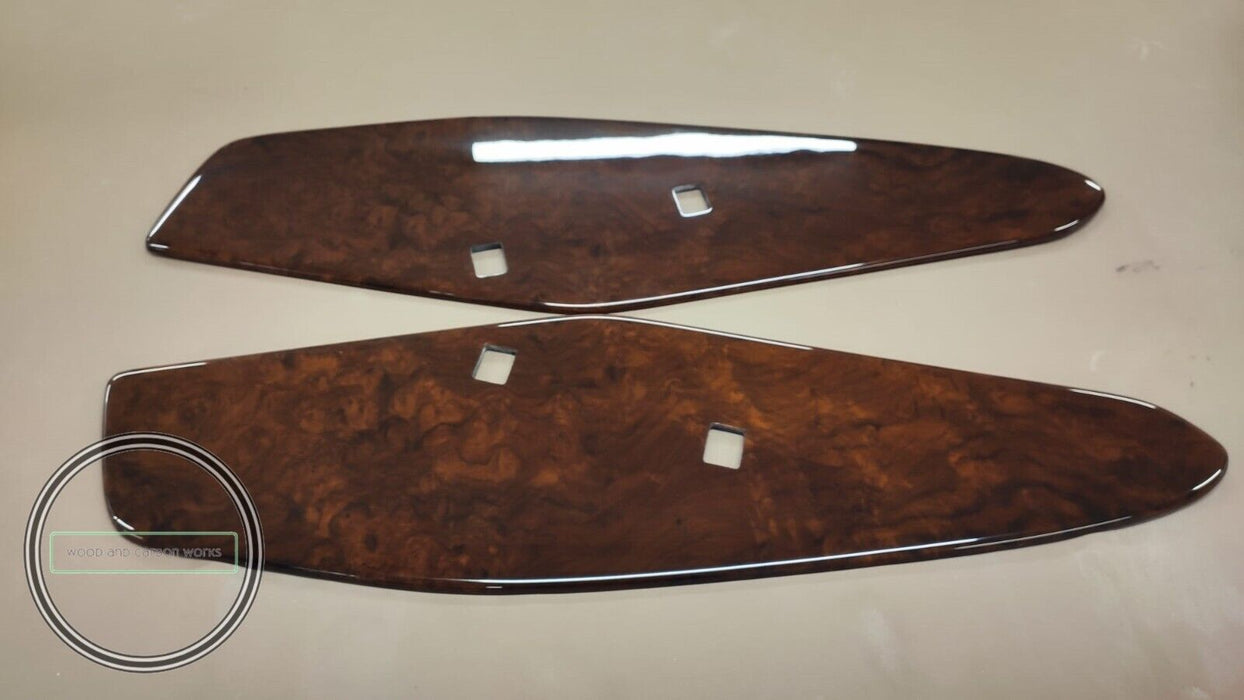 Mercedes W126 SEC AMG Door Card Trim set Burlwood Wood Trim Set