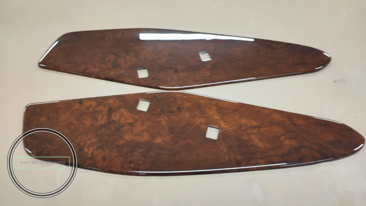 Mercedes W126 SEC AMG Door Card Trim set Burlwood Wood Trim Set