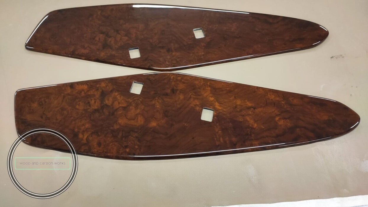Mercedes W126 SEC AMG Door Card Trim set Burlwood Wood Trim Set