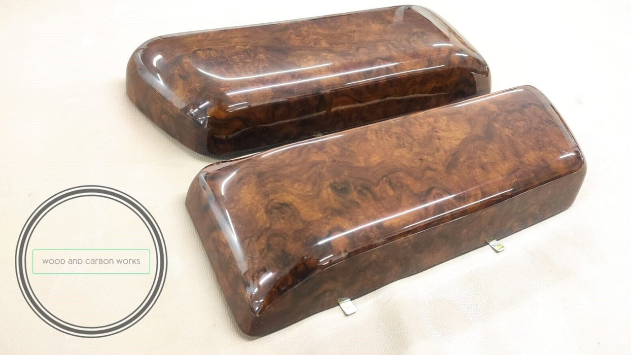 2 Pieces Mercedes R107 SL Door Pocket Wood W107 WOOD BURLWOOD