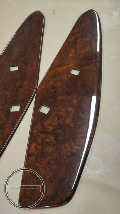 Mercedes W126 SEC AMG Door Card Trim set Burlwood Wood Trim Set