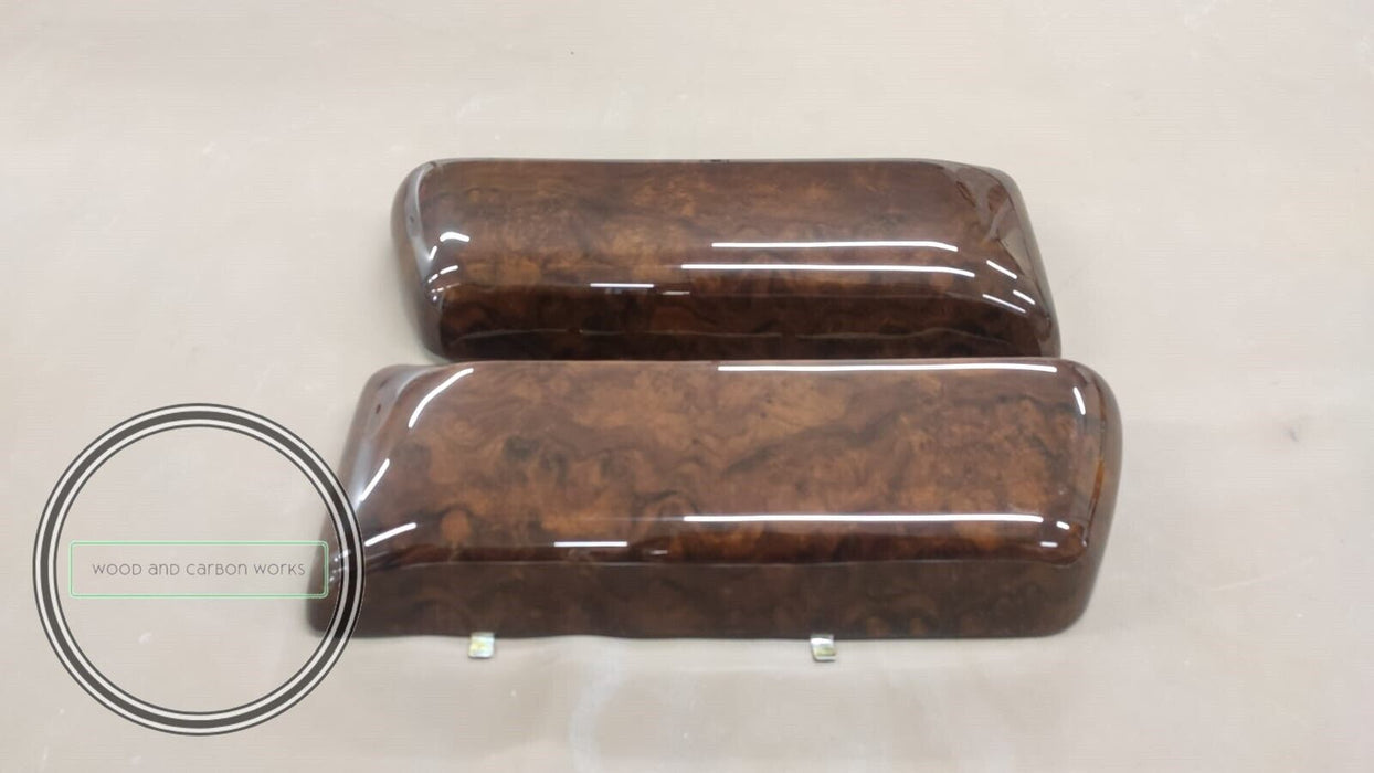 2 Pieces Mercedes R107 SL Door Pocket Wood W107 WOOD BURLWOOD