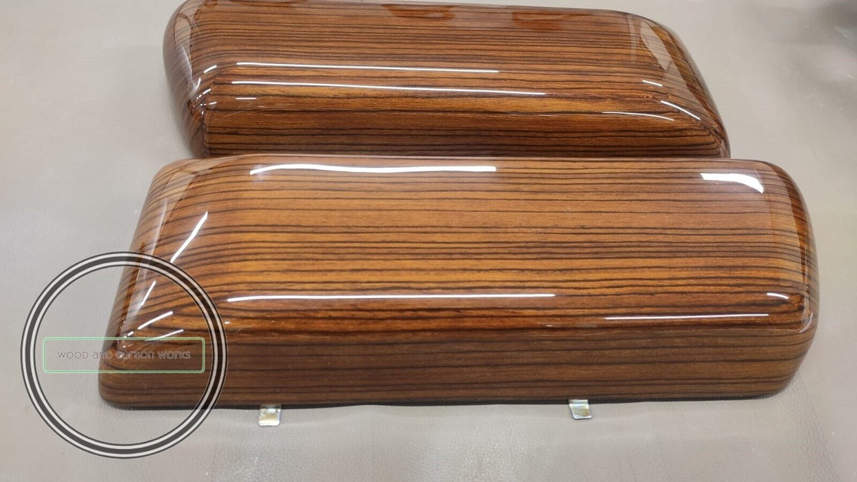 2 Pieces Mercedes R107 SL Door Pocket Wood W107 WOOD ZEBRANO