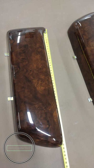 2 Pieces Mercedes R107 SL Door Pocket Wood W107 WOOD BURLWOOD