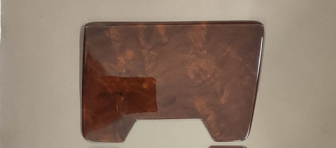 SAAB 900 Wood Ashtray cover Burled Walnut