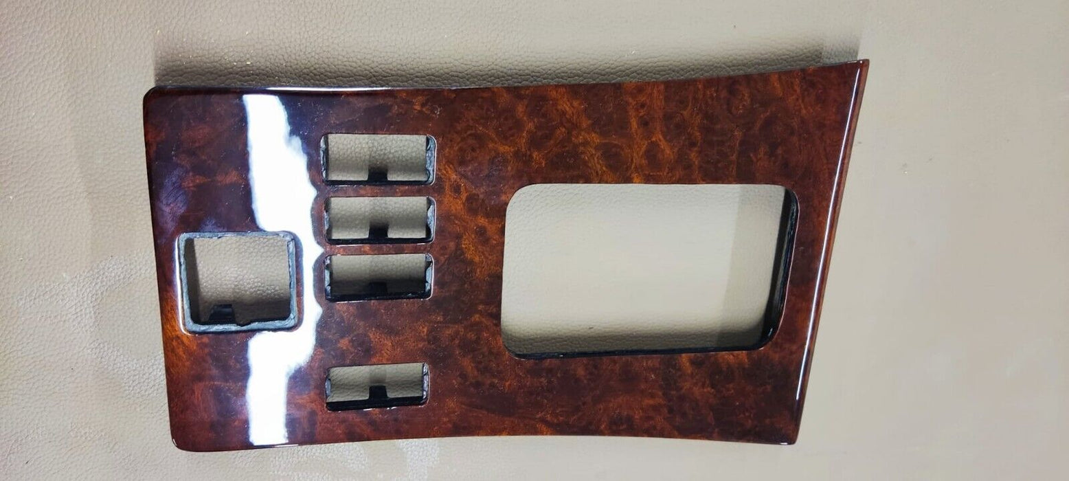 Mercedes W126 Center Shift Trim Console Burled Walnut 1979-1985 First Generation