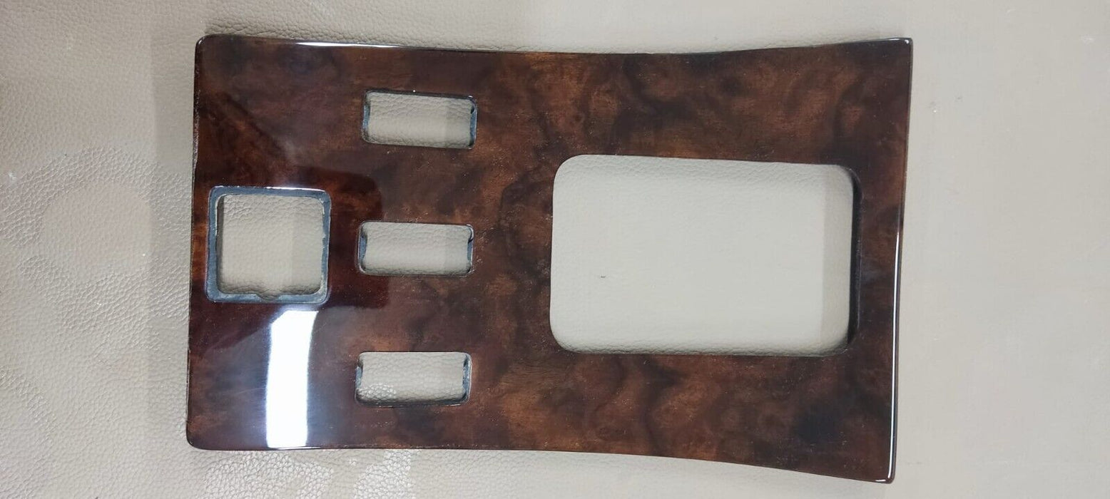 Mercedes W126 Center Shift Trim Console Burled Walnut 1979-1985 First Generation