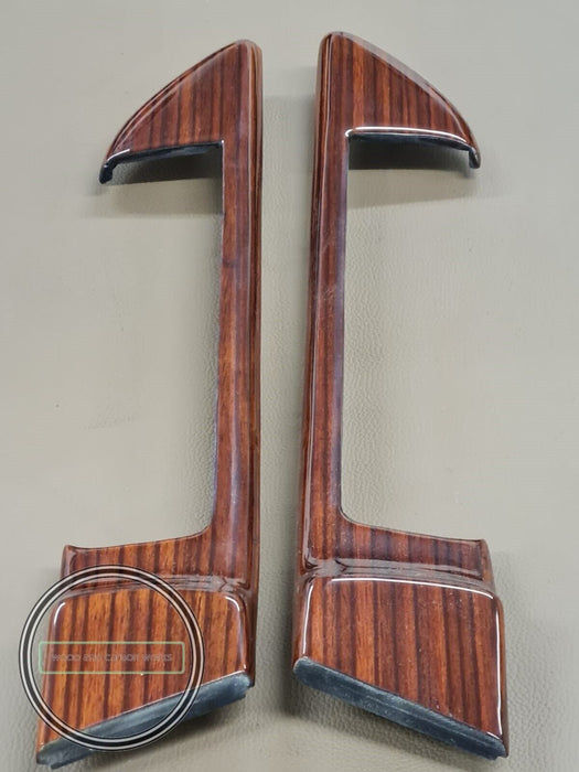 Mercedes Benz C126 Coupe Wood Door Trims W126 Zebrano