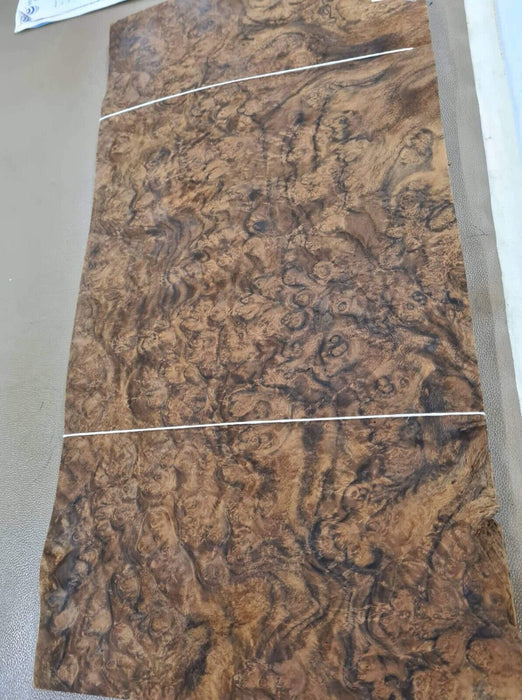 American Walnut Burl wood veneer natural A+ quality 5.63m2 total