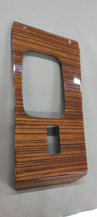 Early Mercedes R107 280sl Center Console Zebrano Wood Trim Set 5 pieces