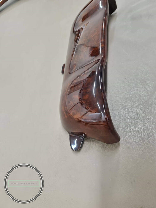Mercedes W113 Wood Speedometer Gauge Housing 230SL 250SL 280SL Burl Wood