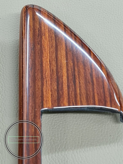 Mercedes Benz C126 Coupe Wood Door Trims W126 Zebrano