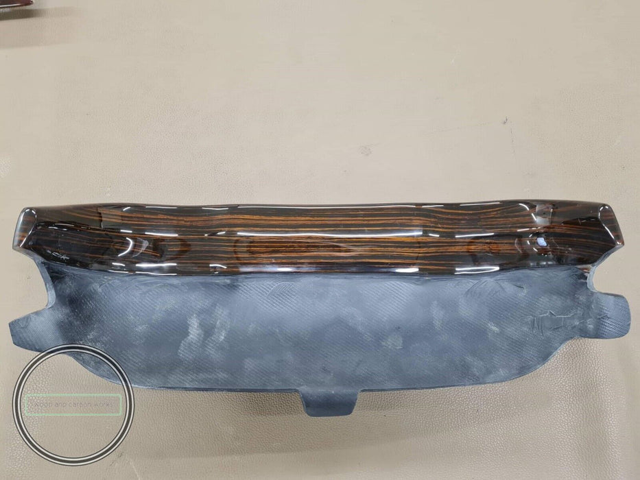 Mercedes W113 Wood Speedometer Gauge Housing 230SL 250SL 280SL Burl Wood
