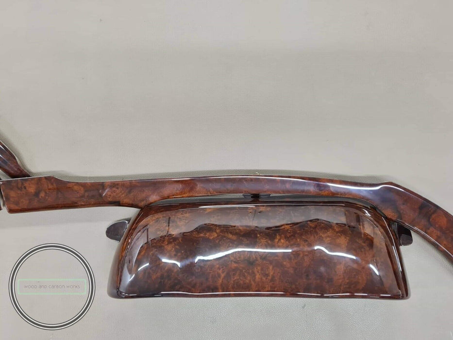 Mercedes W113 Wood Speedometer Gauge Housing 230SL 250SL 280SL Burl Wood