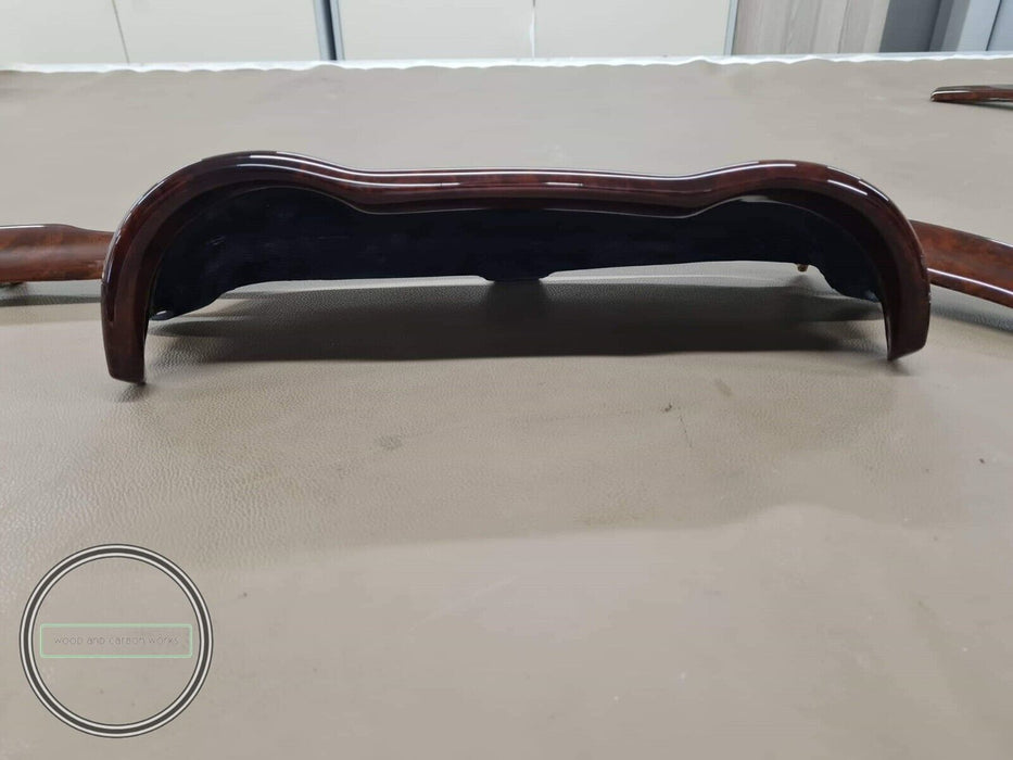 Mercedes W113 Wood Speedometer Gauge Housing 230SL 250SL 280SL Burl Wood