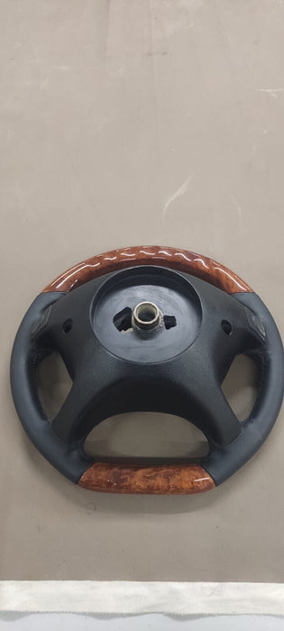 Mercedes R230 SL W219  Wood Steering Wheel Black AMG paddle shifter LOOK