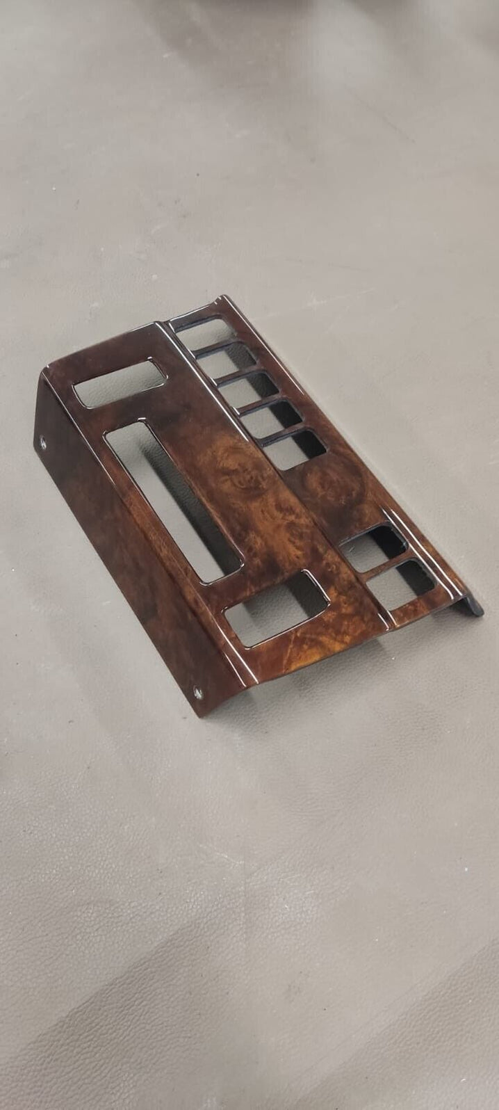 Mercedes w124 Wood Climate panel Burlwood CLIMATE CONTROL WOOD PANEL 8 ...