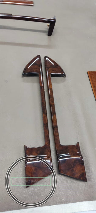 RHD Mercedes W126 Wood Trim for SEC Burled Walnut 560Sec 420SEC wood trim