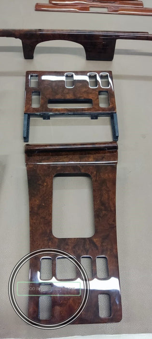 RHD Mercedes W126 Wood Trim for SEC Burled Walnut 560Sec 420SEC wood trim