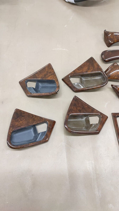 Mercedes ML w163 wood trim set Burled walnut NEW