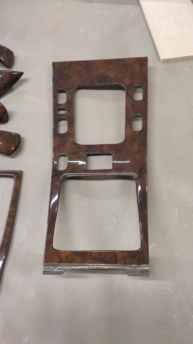Mercedes ML w163 wood trim set Burled walnut NEW