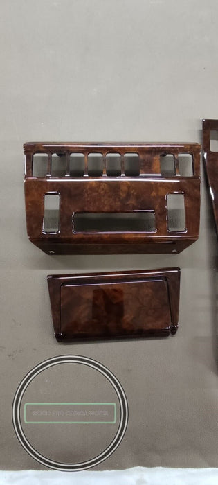 Mercedes W124 wood trim set BURLWOOD Fits all w124