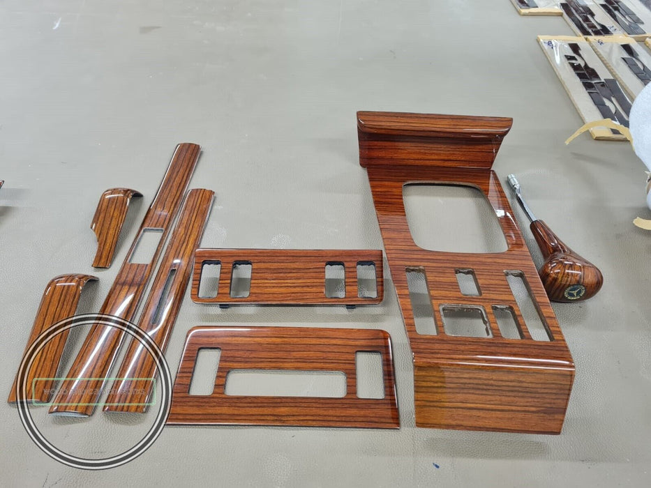 Mercedes W123 Wood Trim SET for W123 Dashboard C123 Zebrano