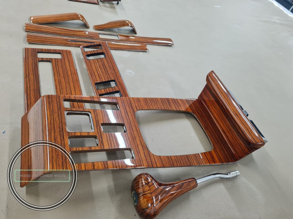 Mercedes W123 Wood Trim SET for W123 Dashboard C123 Zebrano