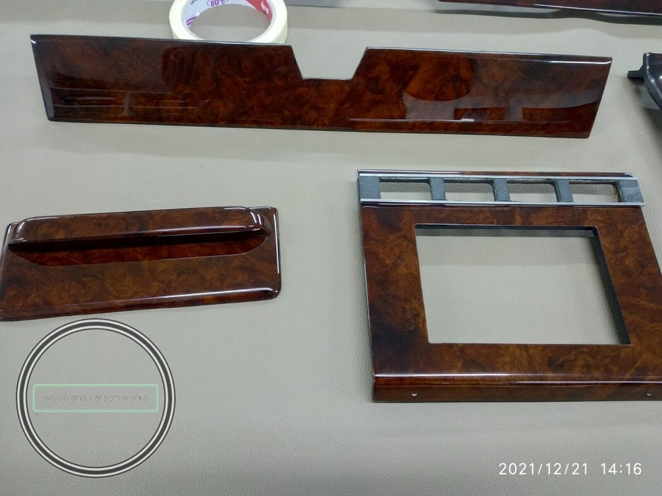 Mercedes w116 Wood Trim Set Burlwood wood trim set