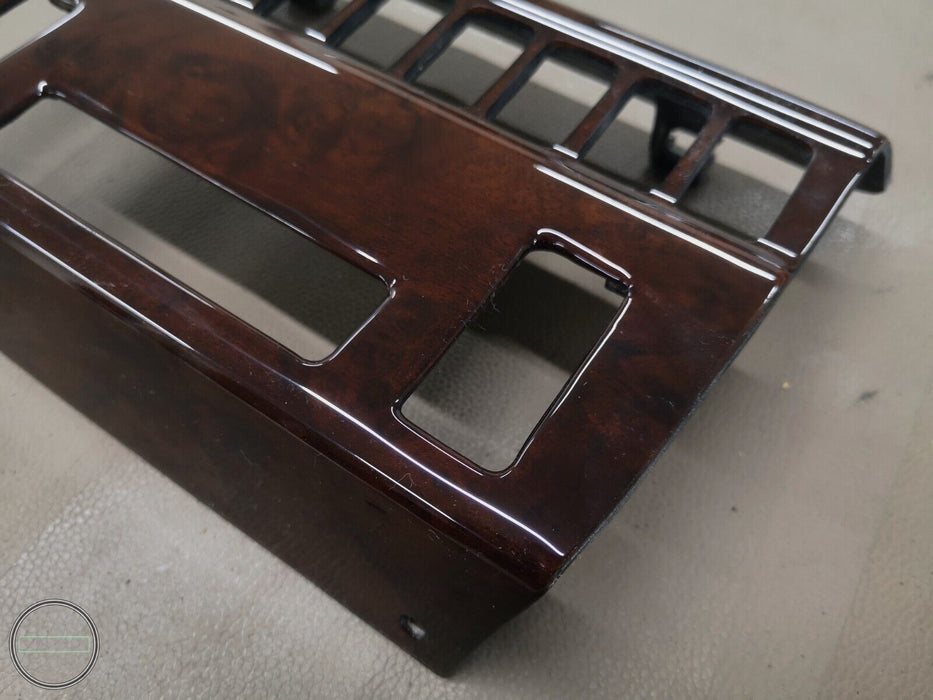 Mercedes w124 Climate panel Burlwood CLIMATE CONTROL WOOD PANEL 8 button