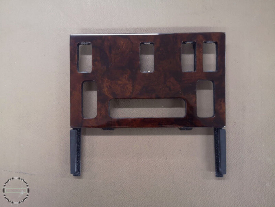 Mercedes W126 Climate Panel Trim 500SEL 560SEL 560sec Burled Walnut Repro 4 but