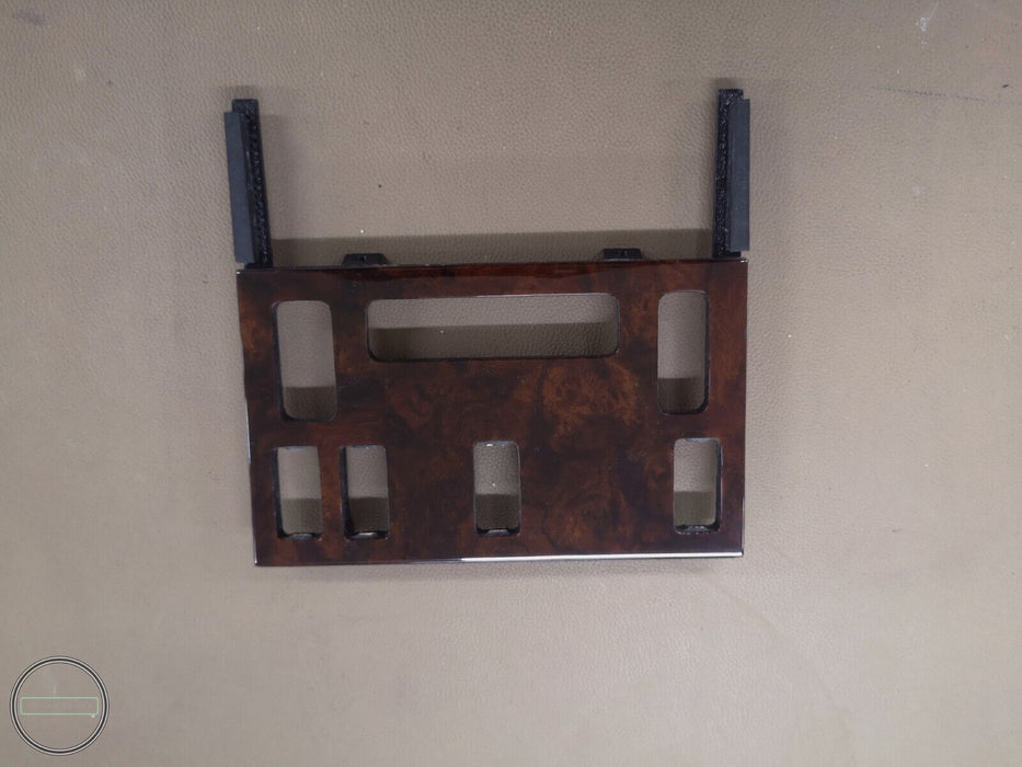 Mercedes W126 Climate Panel Trim 500SEL 560SEL 560sec Burled Walnut Repro 4 but